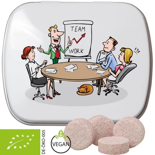 Bio Acerola-Kirsch Drops, ca. 20g, Mintdose weiß