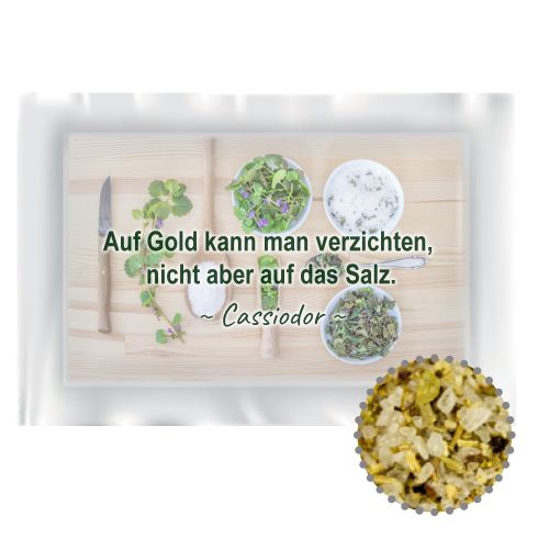 Gewürzmischung Kräutersalz fein, ca. 4g, Portionstüte