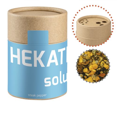 Gewürzmischung Steak Pfeffer, ca. 75g, Biologisch abbaubarer Eco Pappstreuer Midi