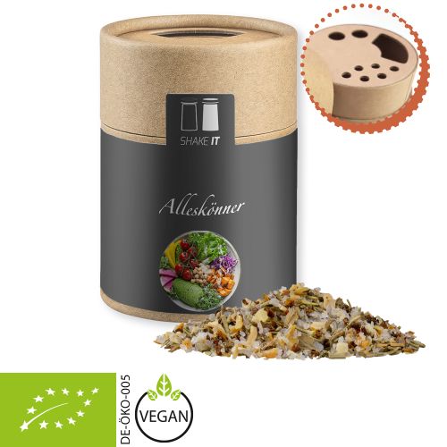Bio Gewürzmischung Alleskönner, ca. 75g, Kraftpapierstreuer Midi