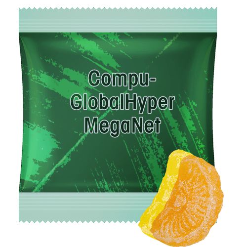 Zitrone und Orangen Bonbons (vegan), ca. 17g, Midi-Tüte