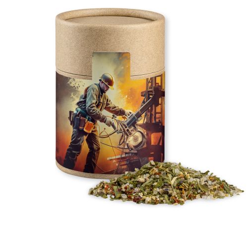 Gewürzmischung Rühreigewürz, ca. 75g, Kraftpapierdose Midi