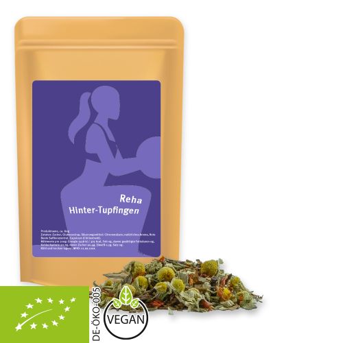 Bio Rotbuschtee Entspannungszeit, ca. 40g, Standbeutel Midi